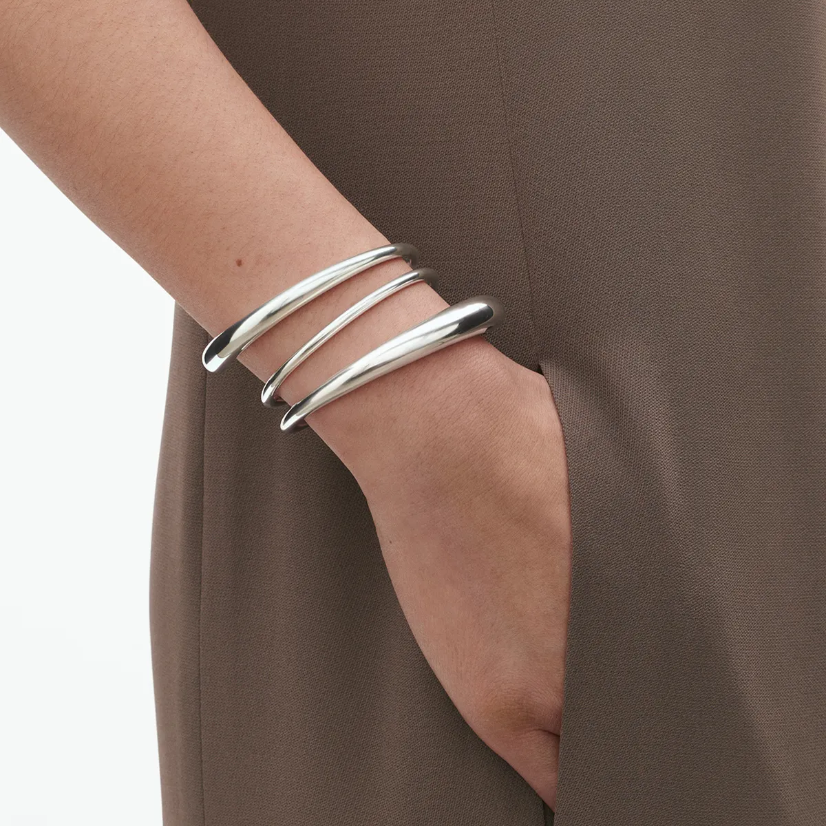 Georg Jensen Mercy Big Twist Bangle 20001838