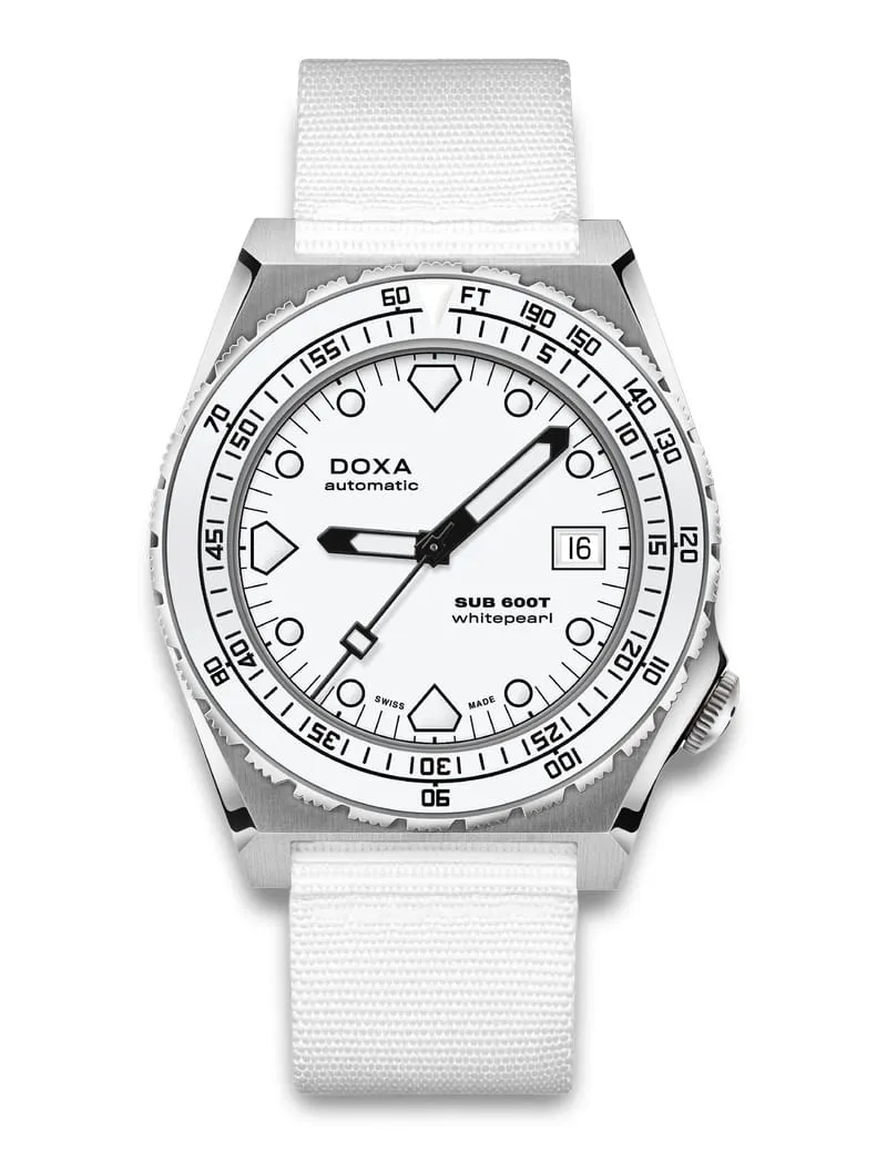 DOXA Sub 600T Whitepearl 861.10.011.23-N