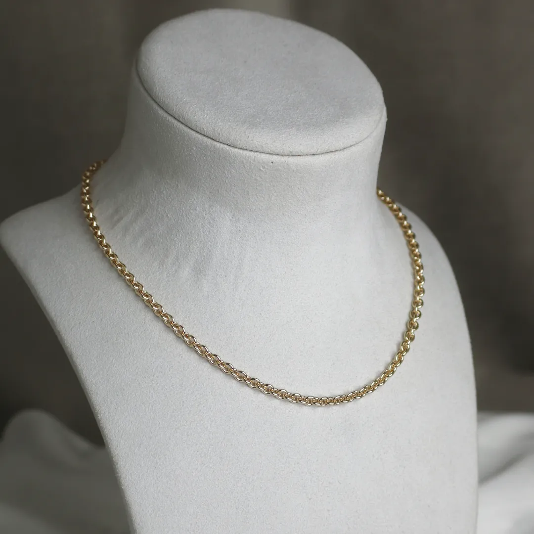 BNH Anker Rund Kæder 14 kt guld 1,2 mm
