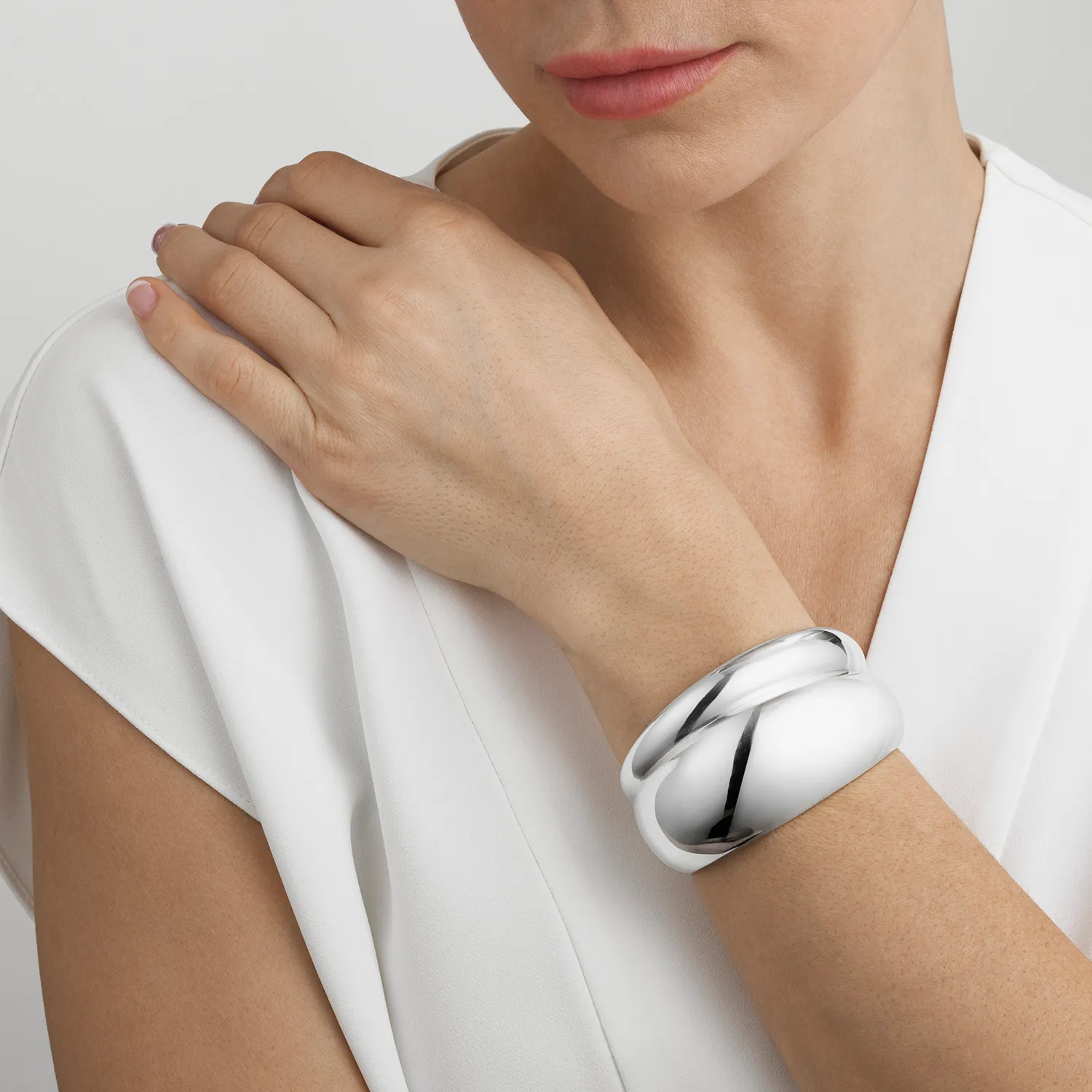 Georg Jensen Curve Armring Medium 20000026