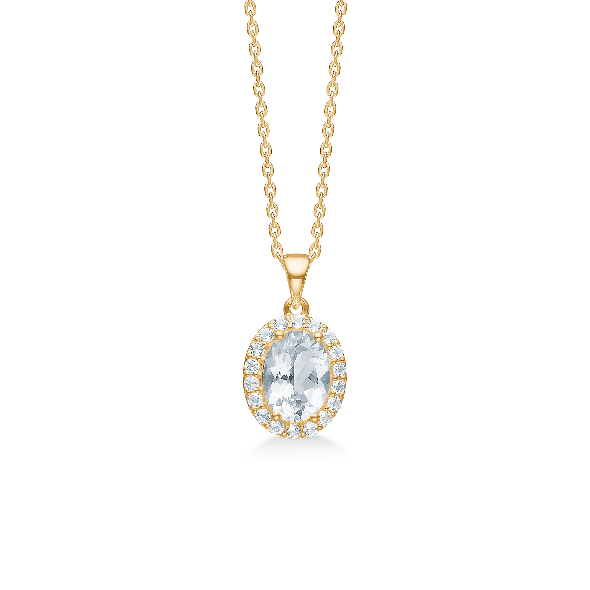 Mads Z Celestial by Medina Halskæde 8kt. 3326901