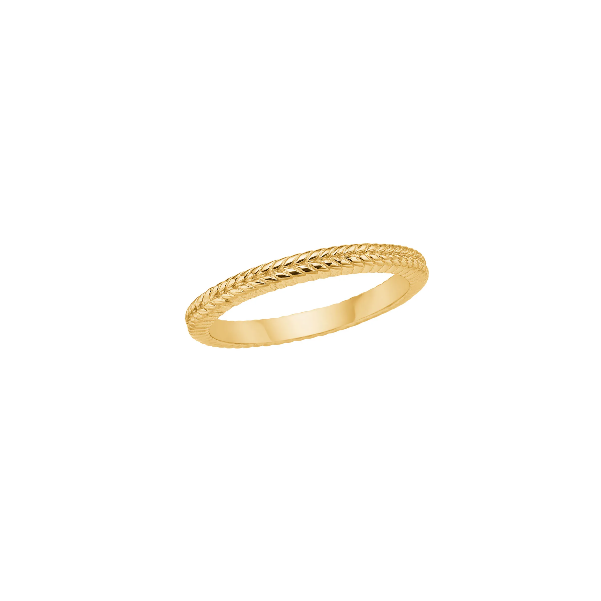 Carré Sølv Forgyldt ring FR 4400