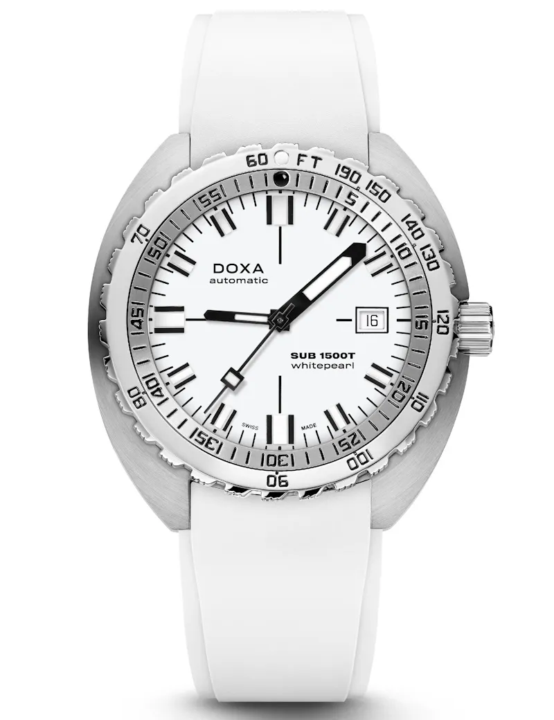DOXA Sub 1500T Whitepearl 883.10.011.23
