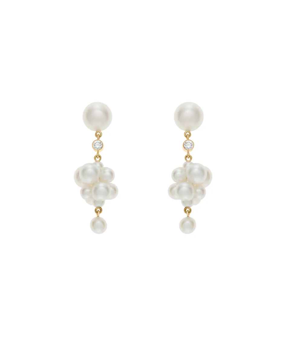 Sophie Bille Brahe Botticelli Diamant Øreringe EA30_BOD_FW