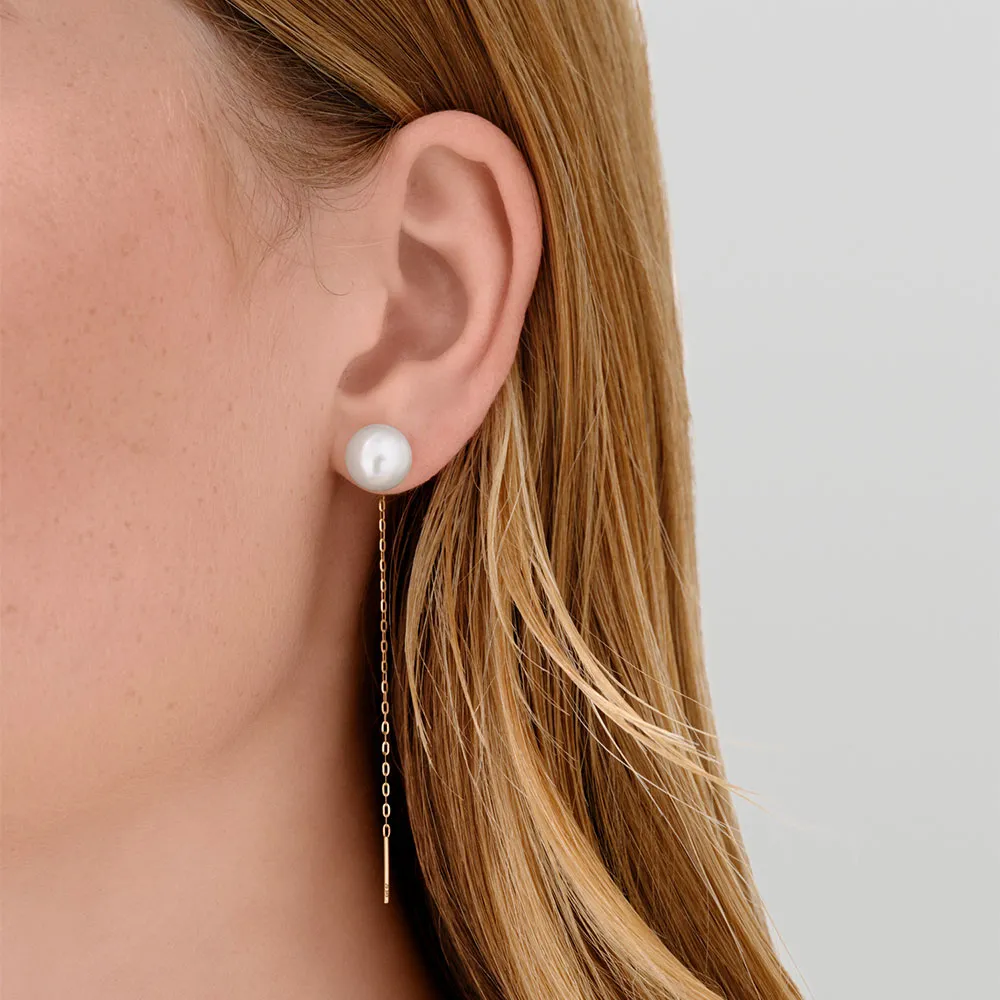 Julie Sandlau Elin Øreringe 14k YG14-ST348