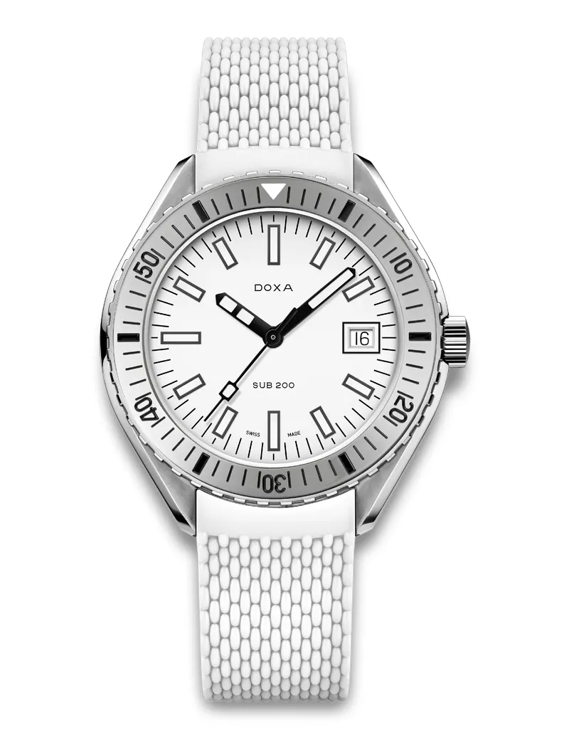 DOXA Sub 200 Whitepearl 796.10.011.23
