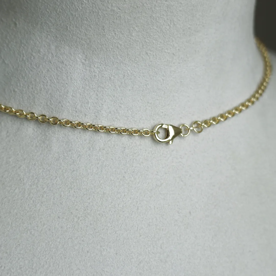 BNH Anker Rund Kæder 14 kt guld 0,7 mm