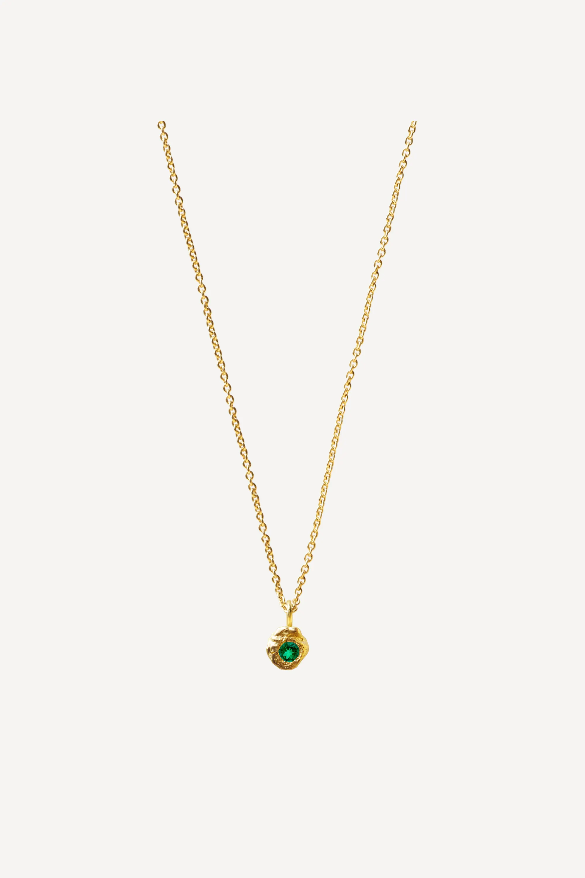 ELHANATI Evie Halskæde 0,05ct Emerald ELH/SO/2001EM