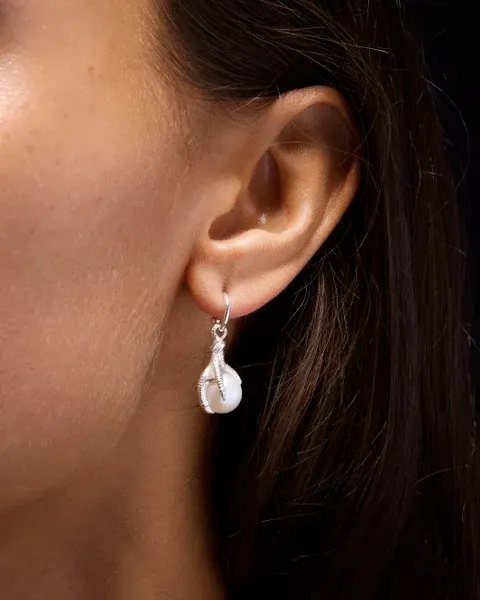 Maria Nilsdotter Claw Pearl Ørering CP-09-EAB-30