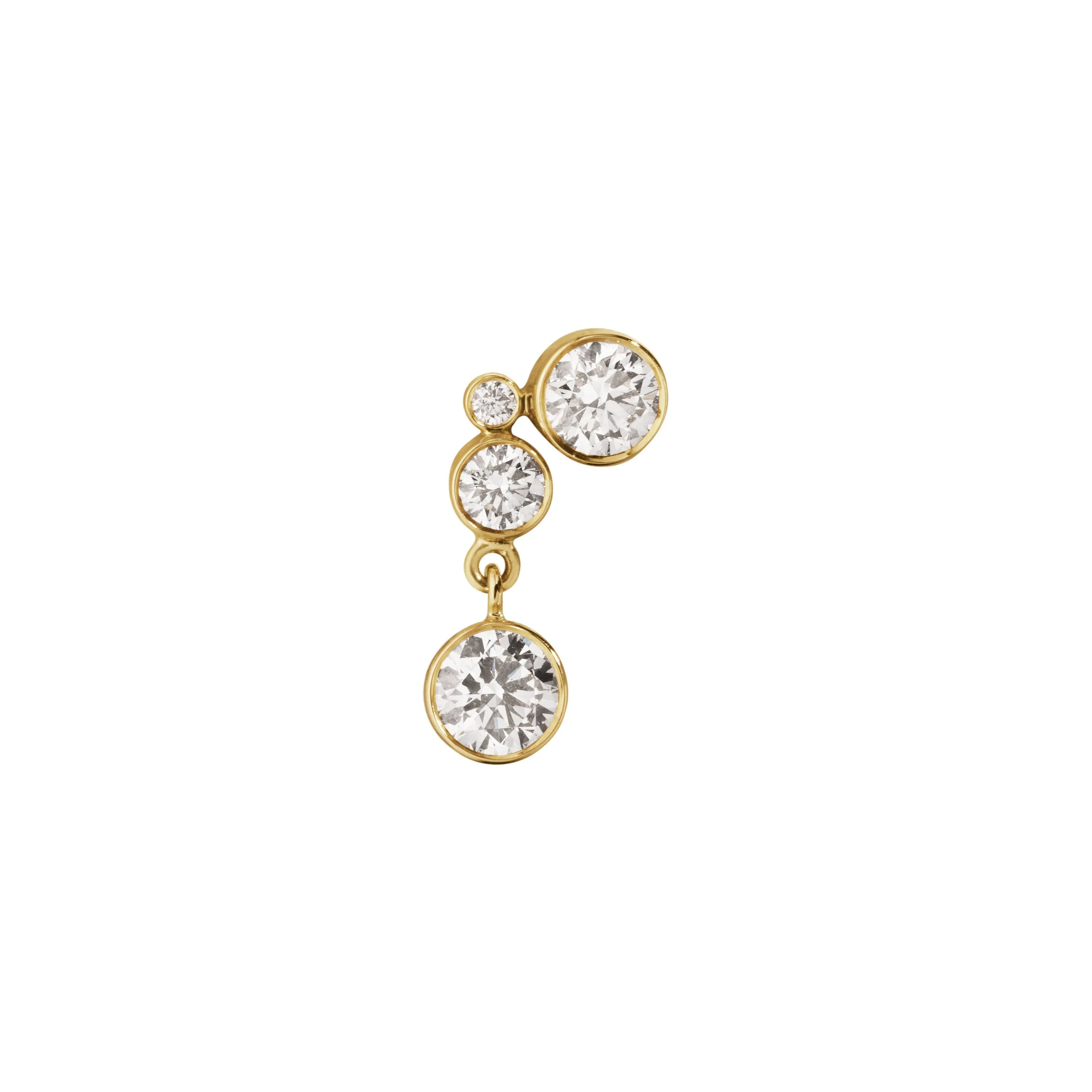 Sophie Bille Brahe Stella Diamant Ørering EA25_BWP_WH_R