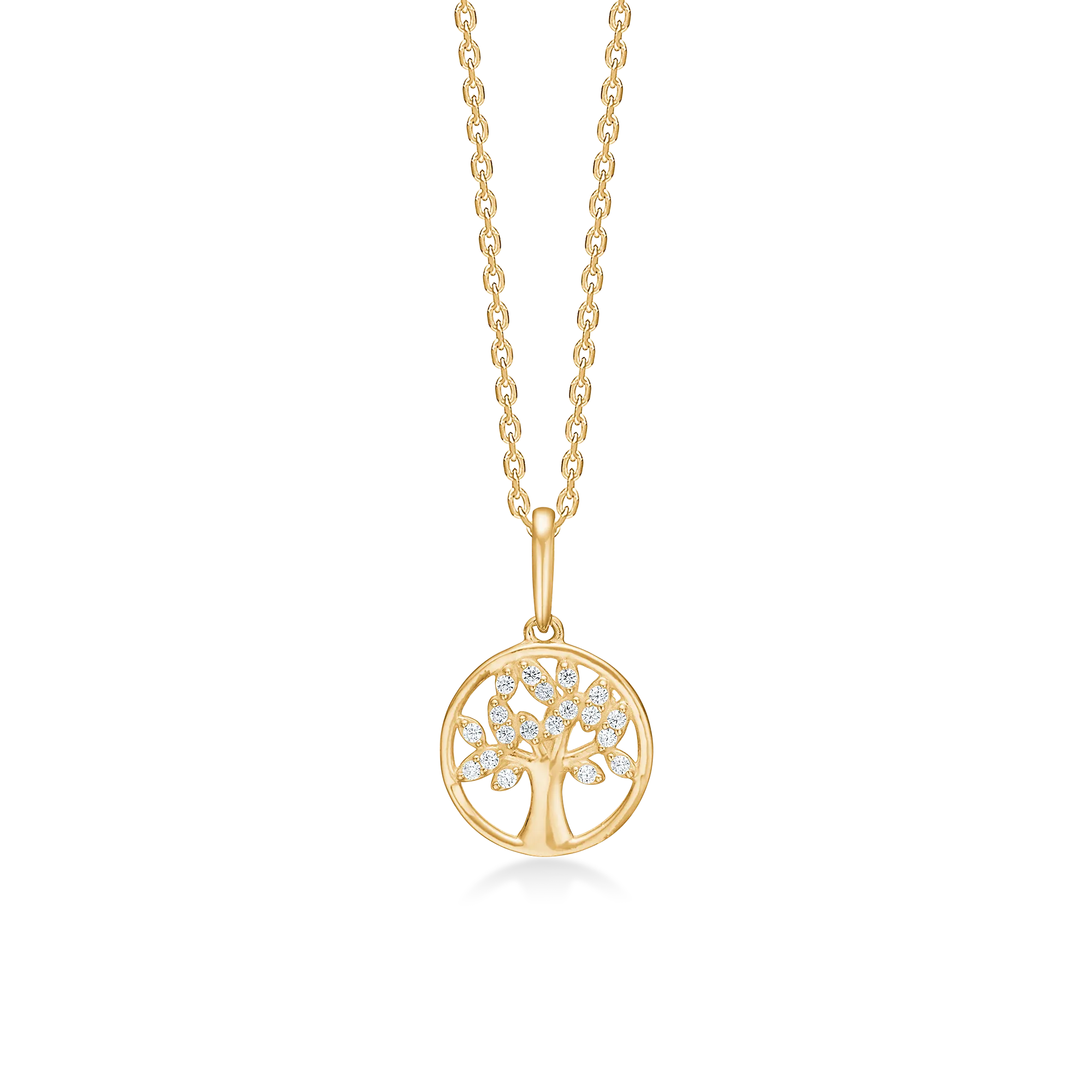 Mads Z 8 Kt Tree of Life Vedhæng 3337111