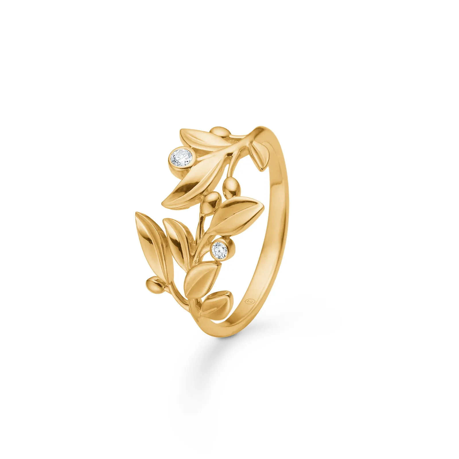 Mads Z Olive Love Ring 1541103