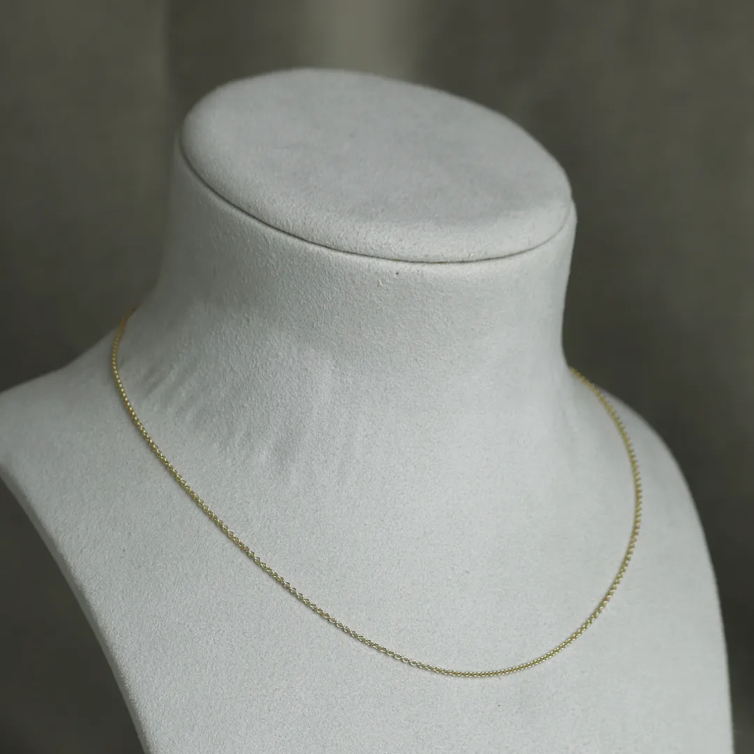 BNH Anker Rund Kæder 8 kt guld 0,4 mm