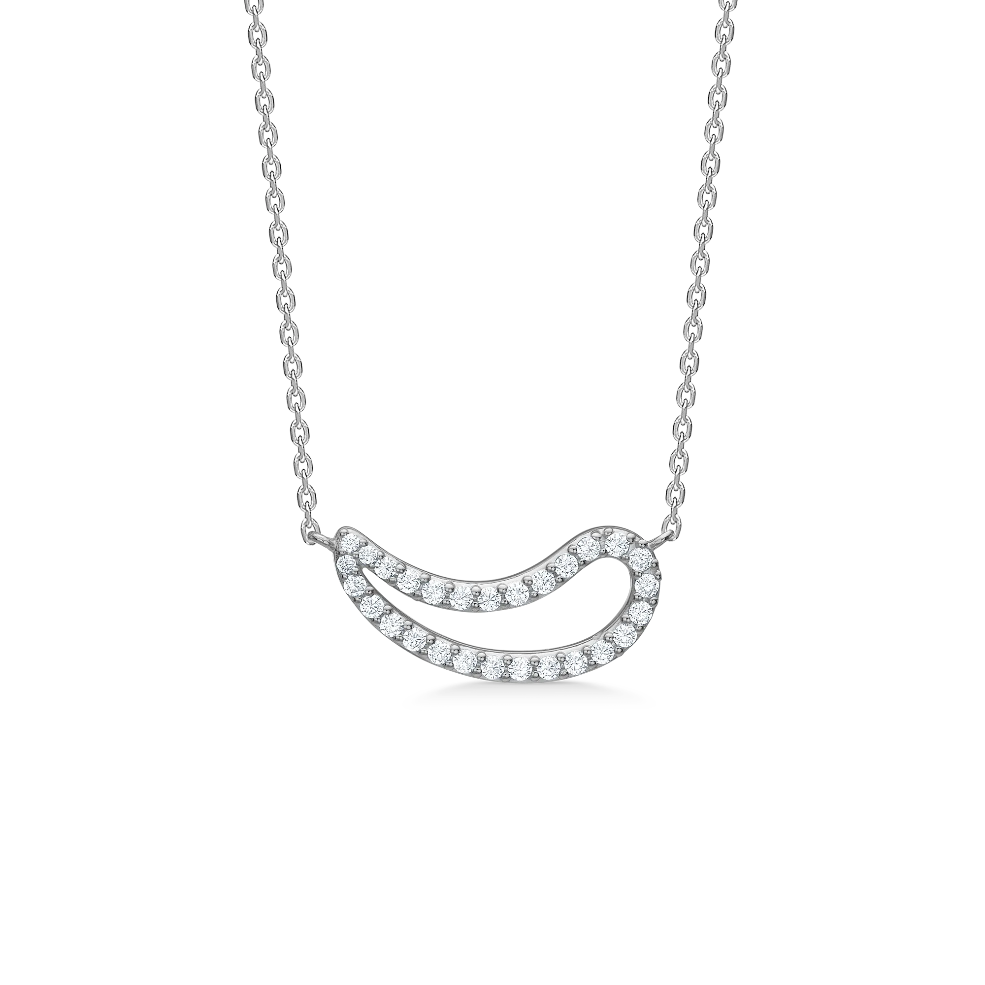 Mads Z Swoosh Halskæde 3127025