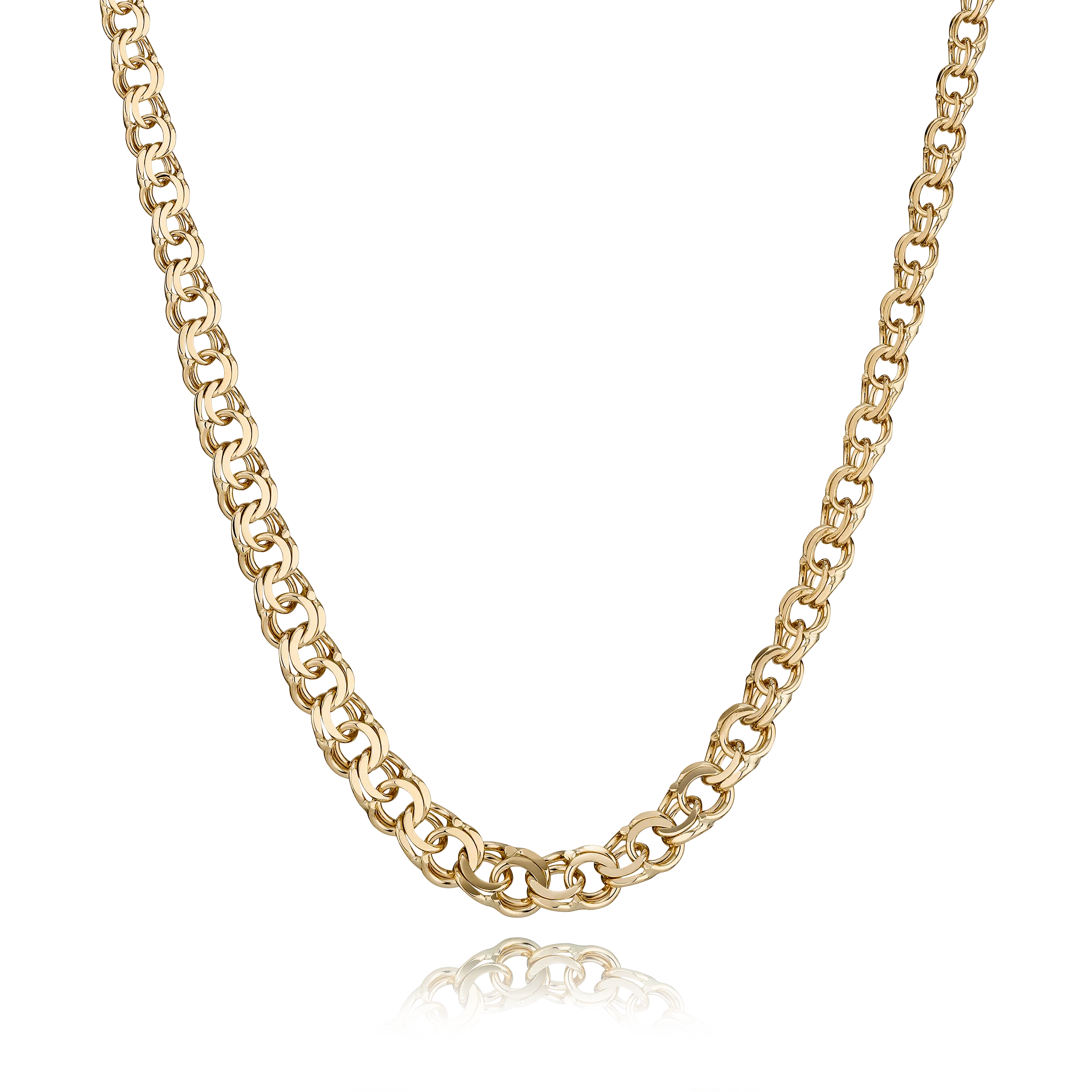 BNH Bismark Kæder m/forløb 14 kt Guld 11,0 mm