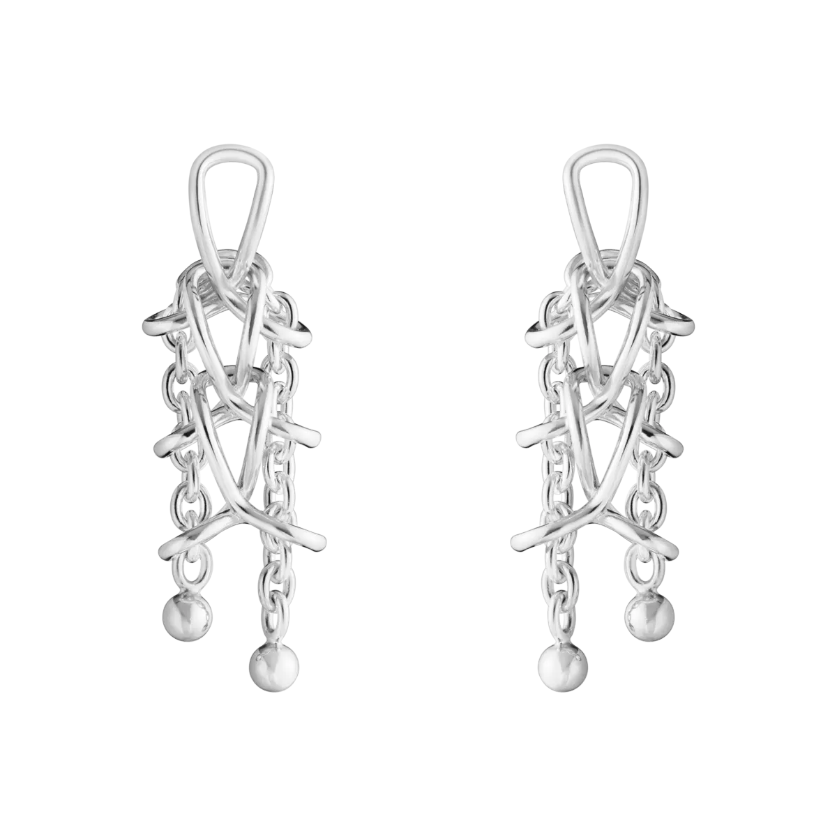Georg Jensen Weft Øreringe 20002037