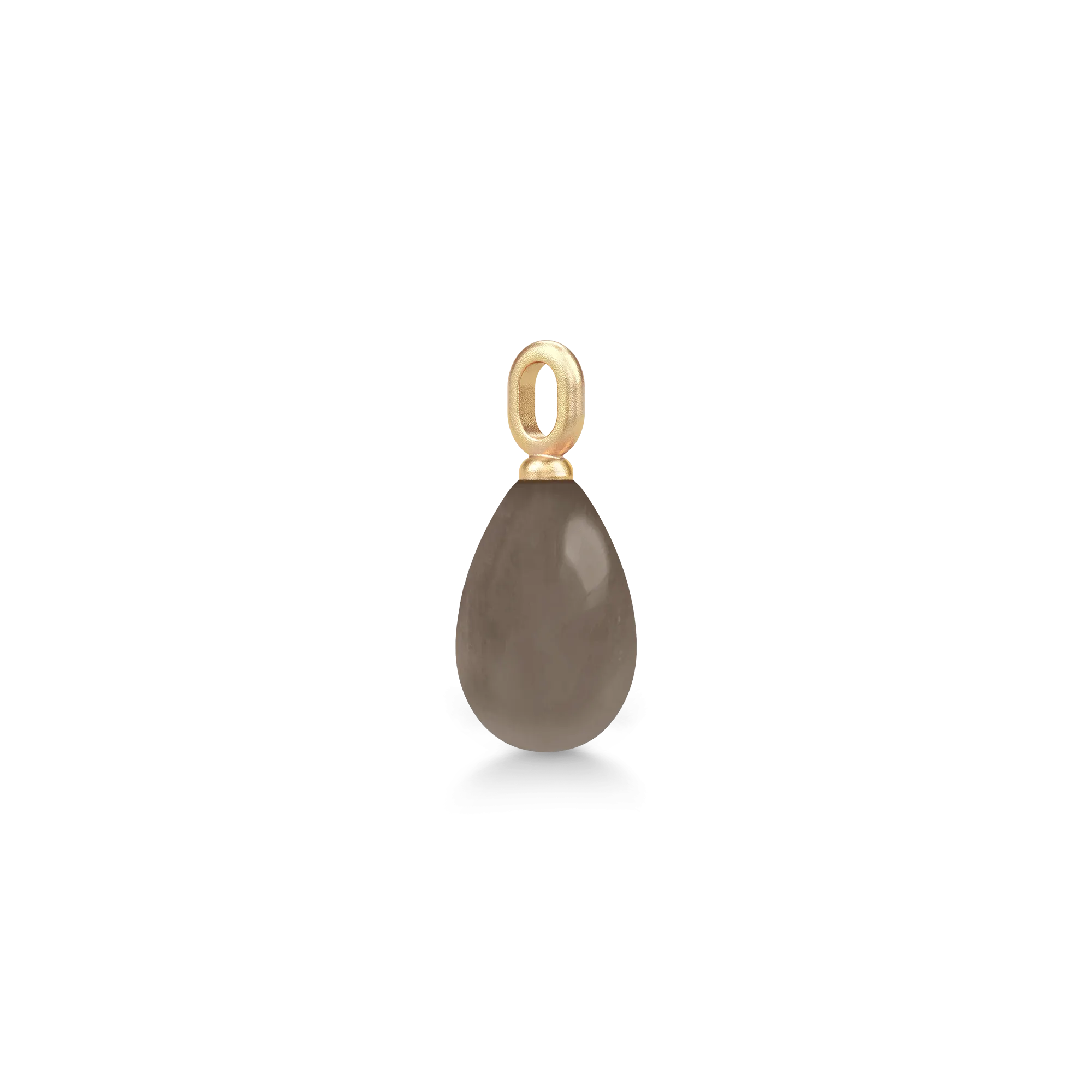 Julie Sandlau Elina Vedhæng Chocolate Moonstone YG14-PD420CHMN