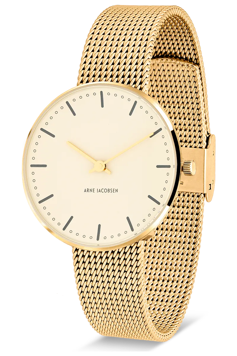 Arne Jacobsen City Hall Ivory Bloom 34mm
