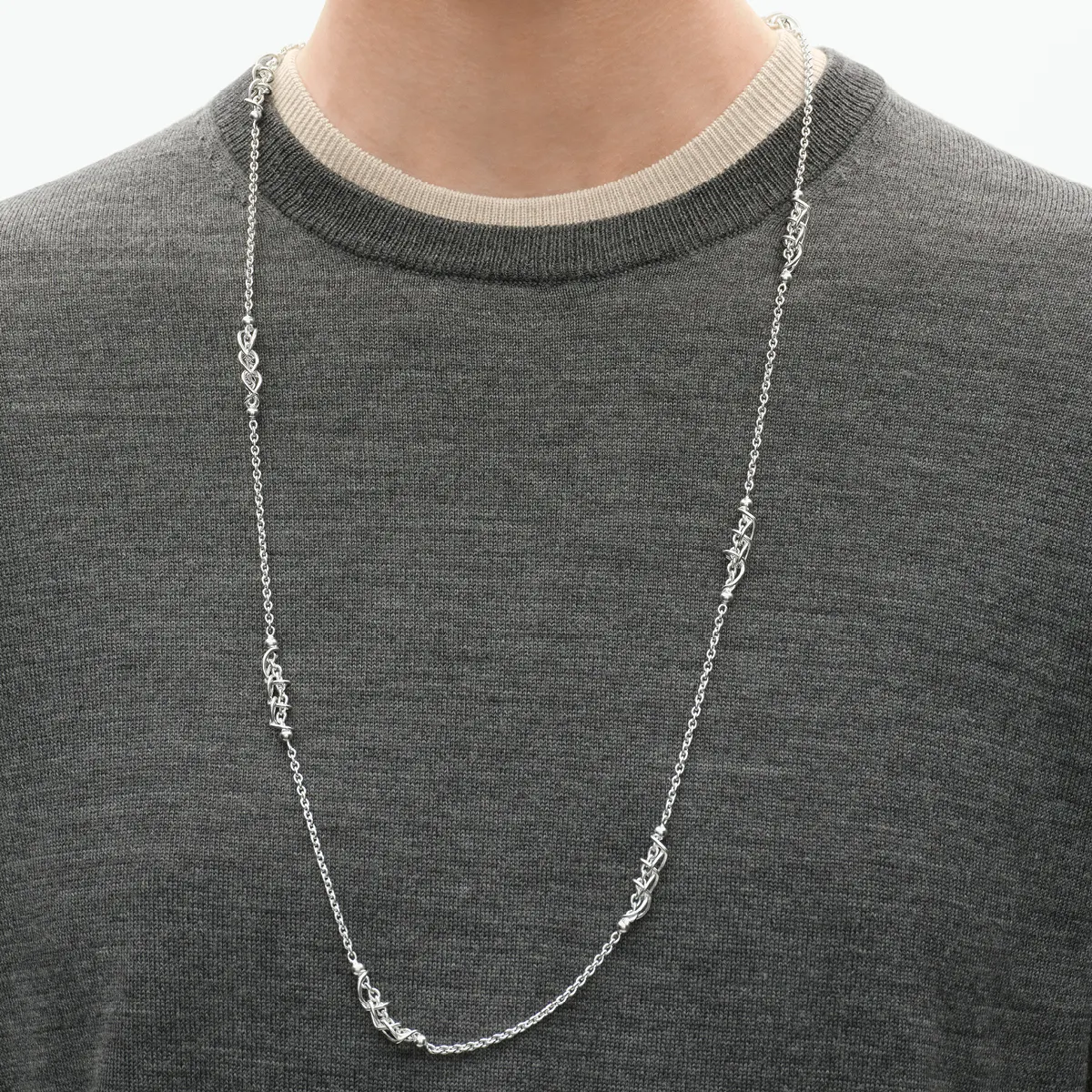 Georg Jensen Weft Sautoir Halskæde 20002086