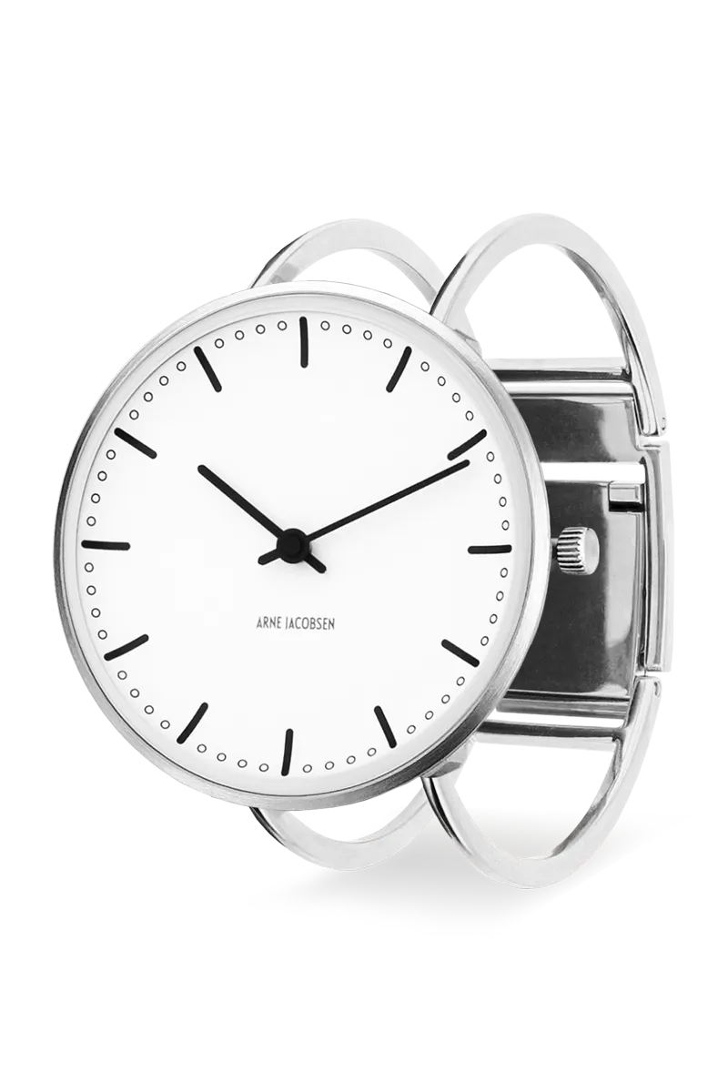 Arne Jacobsen City Hall Bangle Ur 40mm 53202-2018