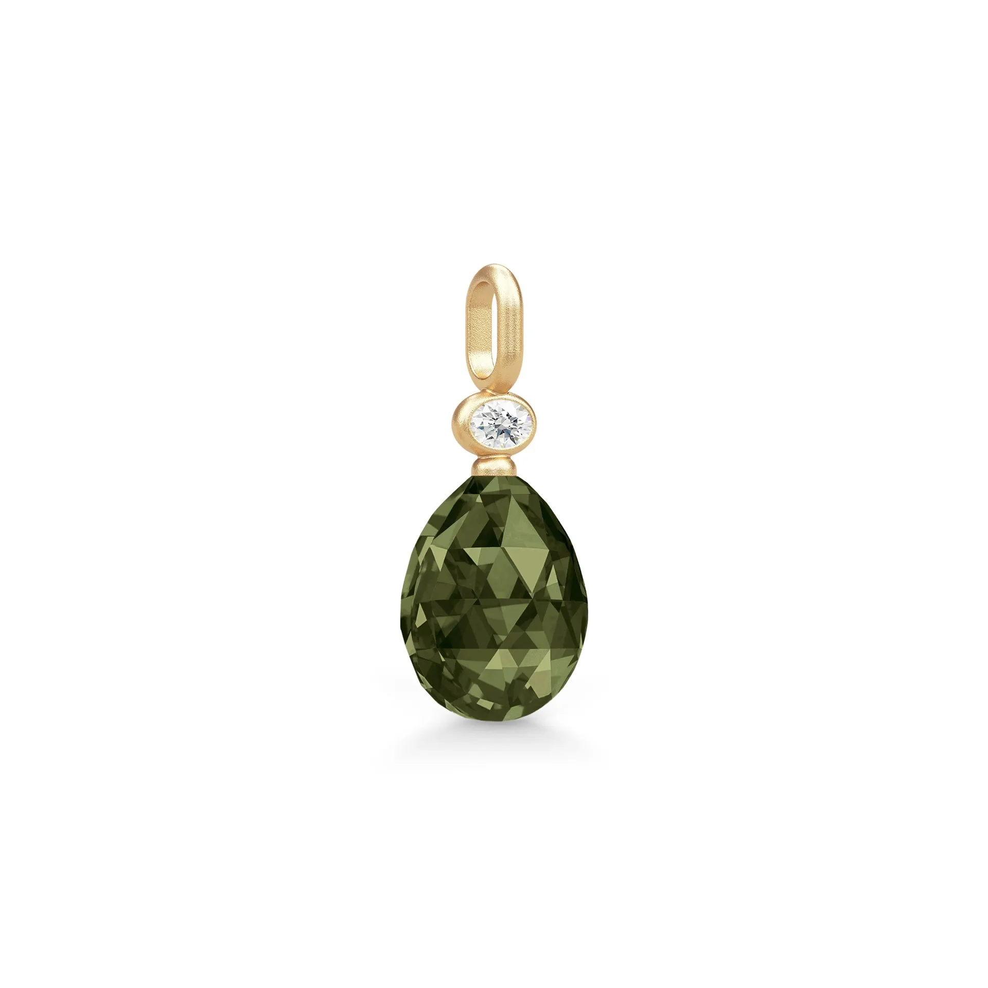 Julie Sandlau Ofelia Vedhæng Olive Green PD356GDOLCRCZ