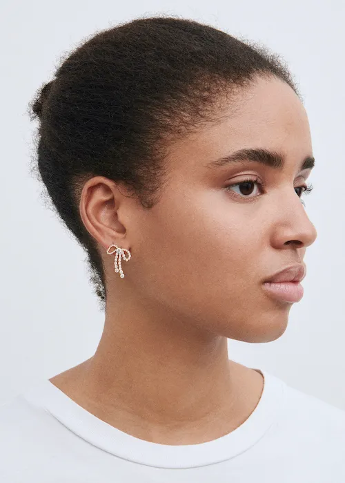 Sophie Bille Brahe Rosette de Diamant Øreringe E123_ROS_DIA_WH
