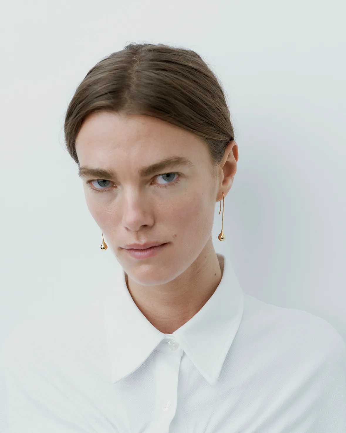 RAGBAG Datura Long Drop Øreringe 12147-SSGP