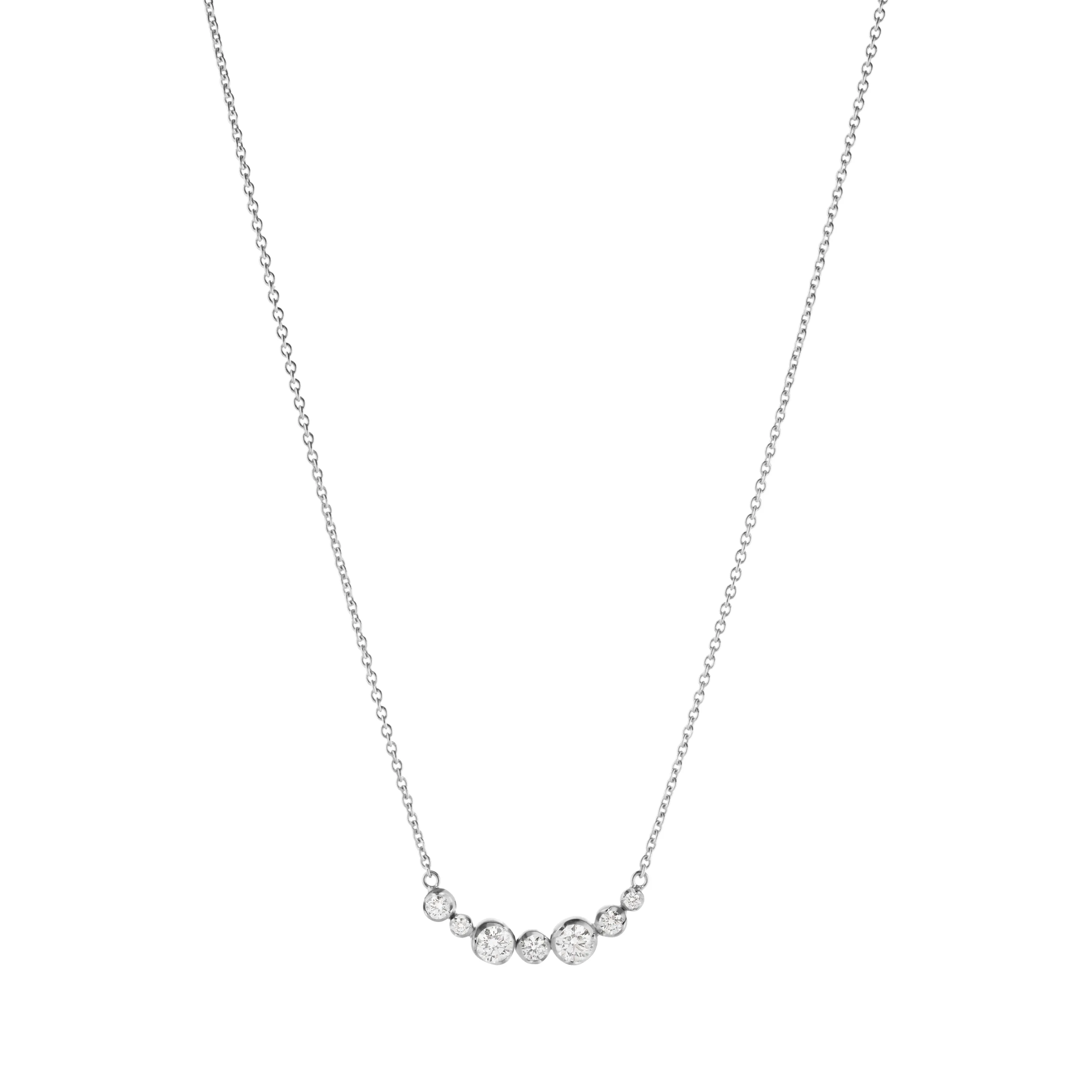 Georg Jensen Signature Hvidguld Halskæde 20001346