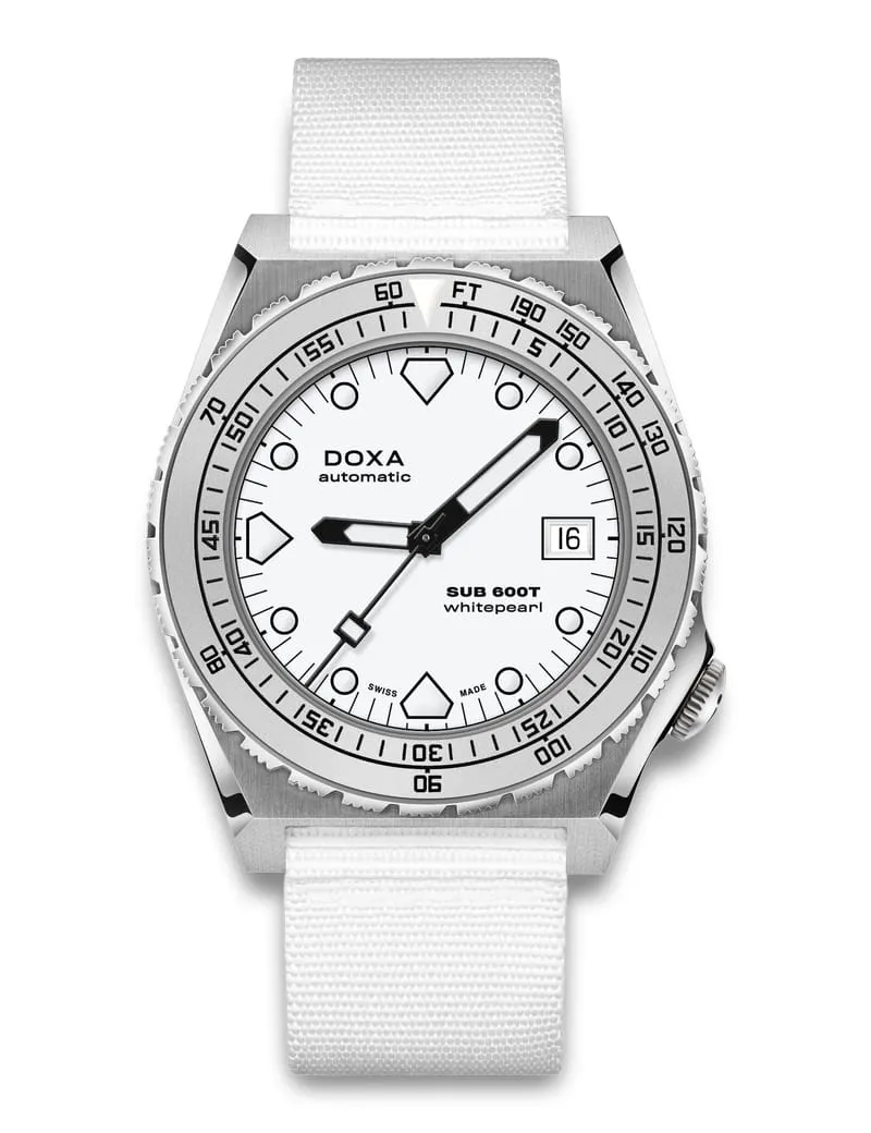DOXA Sub 600T Whitepearl 862.10.011.23-N