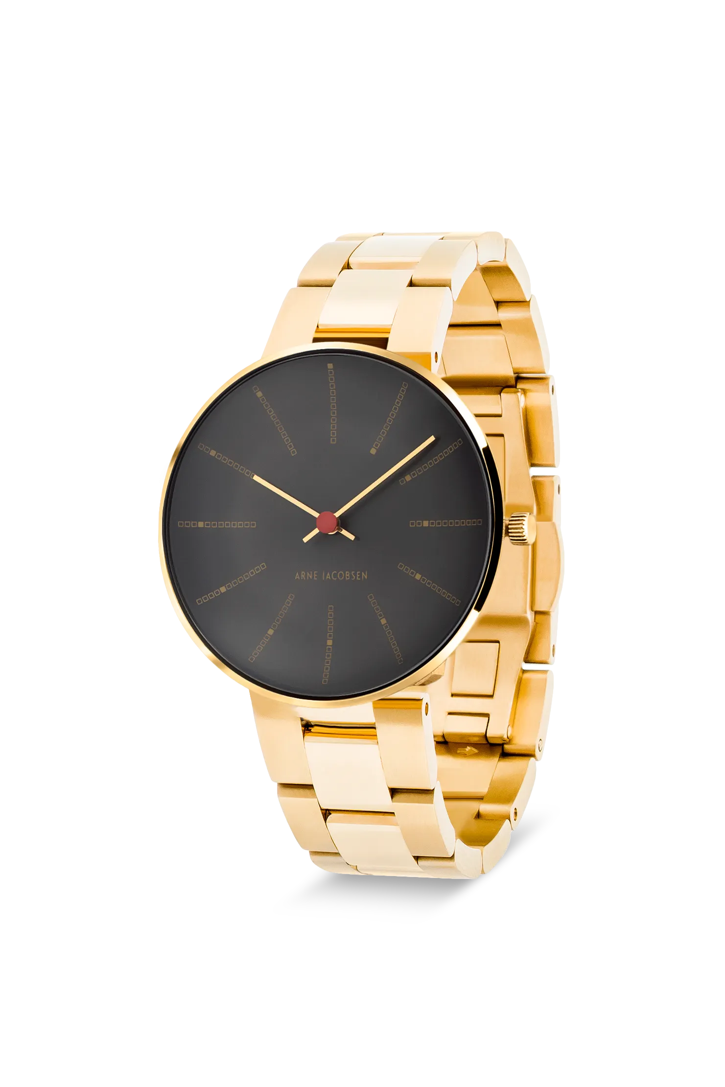 Arne Jacobsen Bankers Porsgrunn Grey 34mm 53109-1629