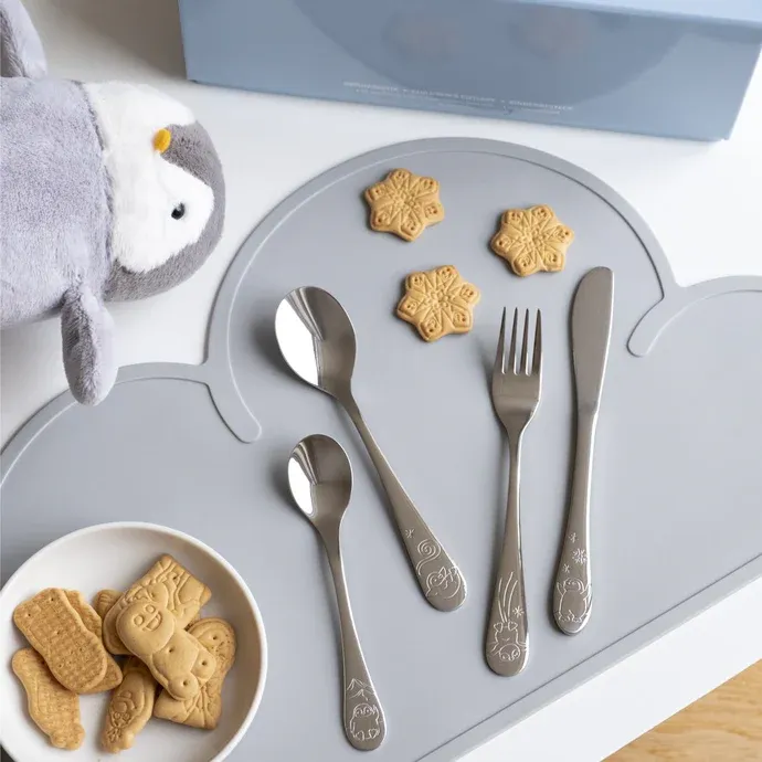 Nordahl Andersen Rustfrit Bestik m. Pingvin Inkl. Bamse 93002527014