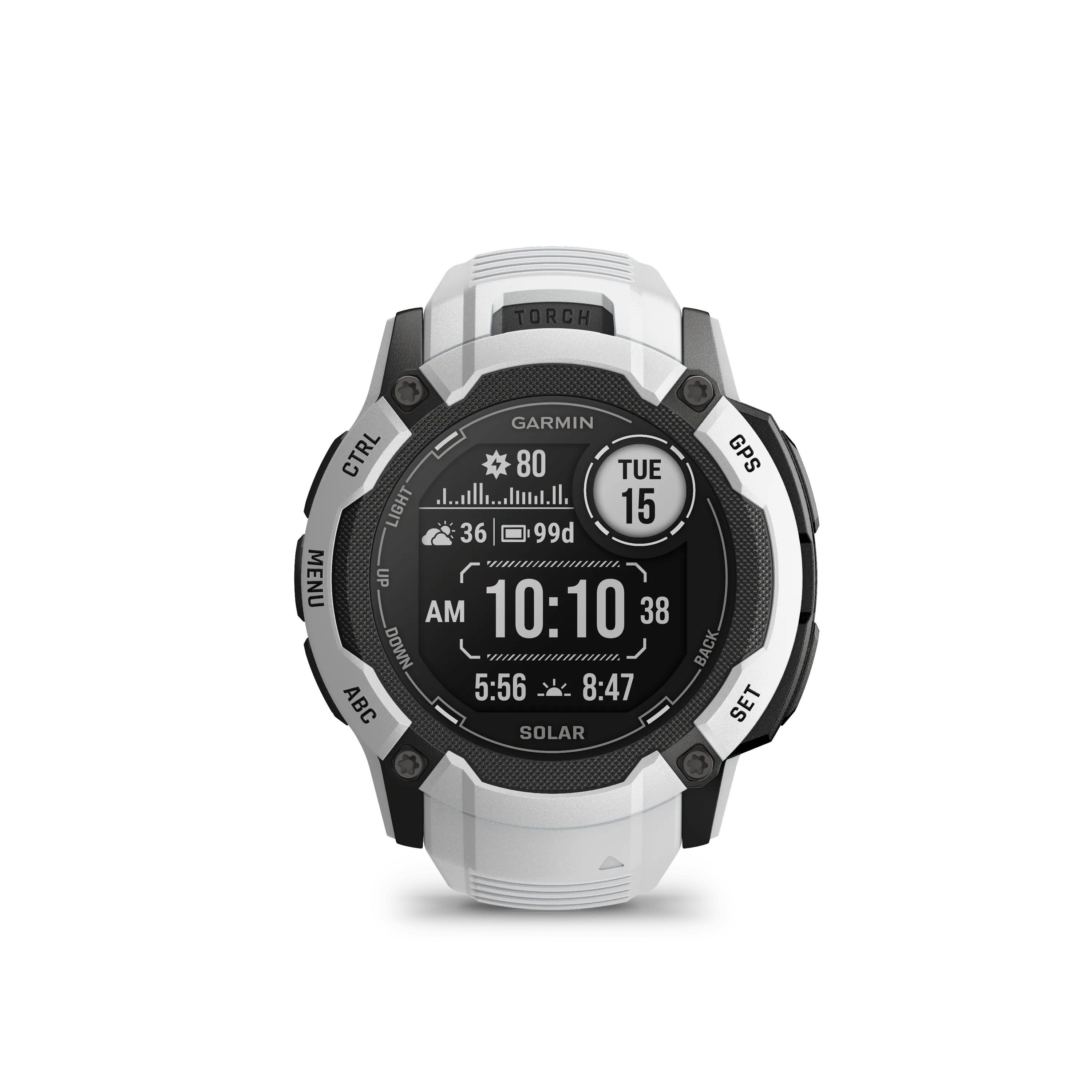 Garmin Instinct® 2X Solar Whitestone 010-02805-04