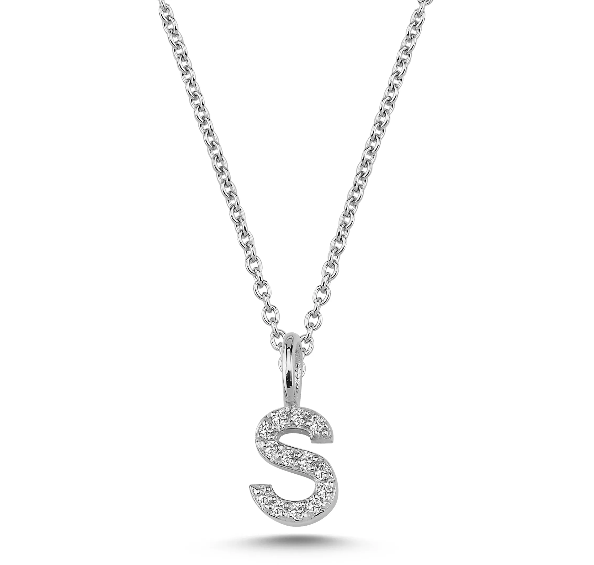 Nuran Bogstav vedhæng &quot;S&quot; med pave V2201-S 0065