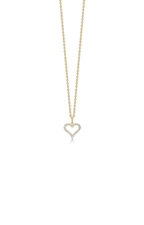 Mads Z Tender Heart Guld Vedhæng 1531320