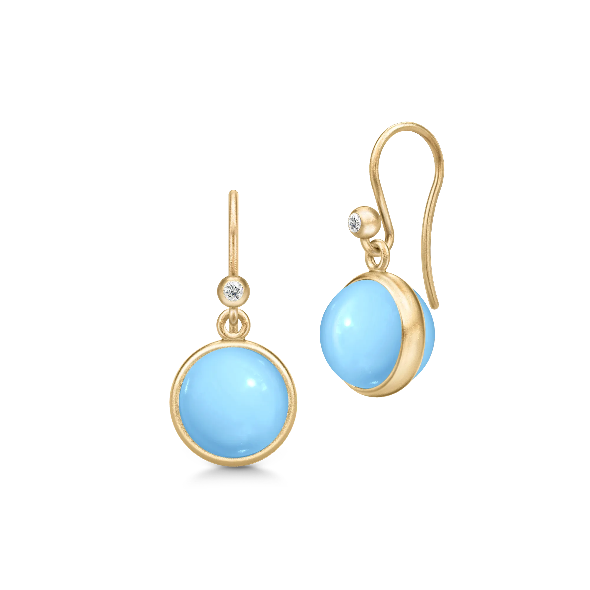 Julie Sandlau Prime Øreringe Turquoise Crystal HKS181GDTQCRCZ