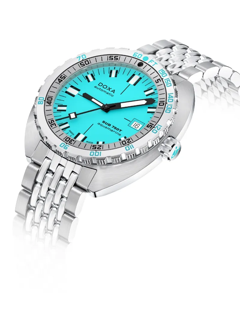 DOXA Sub 750T Aquamarine 825.10.241.10