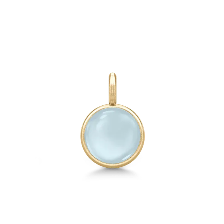 Julie Sandlau Prime Vedhæng Milky Aqua PD19GDMLAQCR