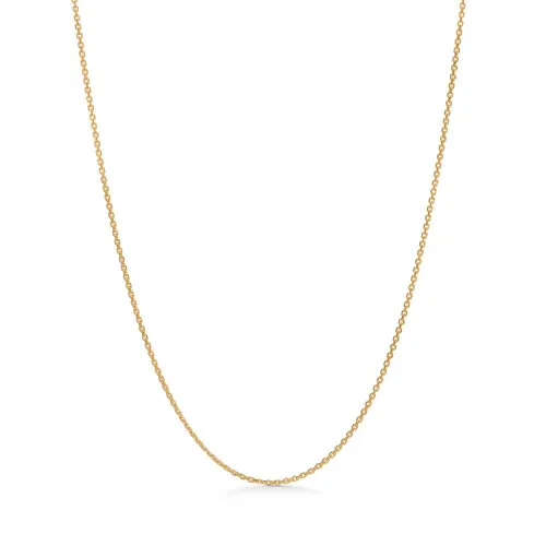Mads Z Halskæde Anker Facet 8 Kt. Guld 45 cm 9320110