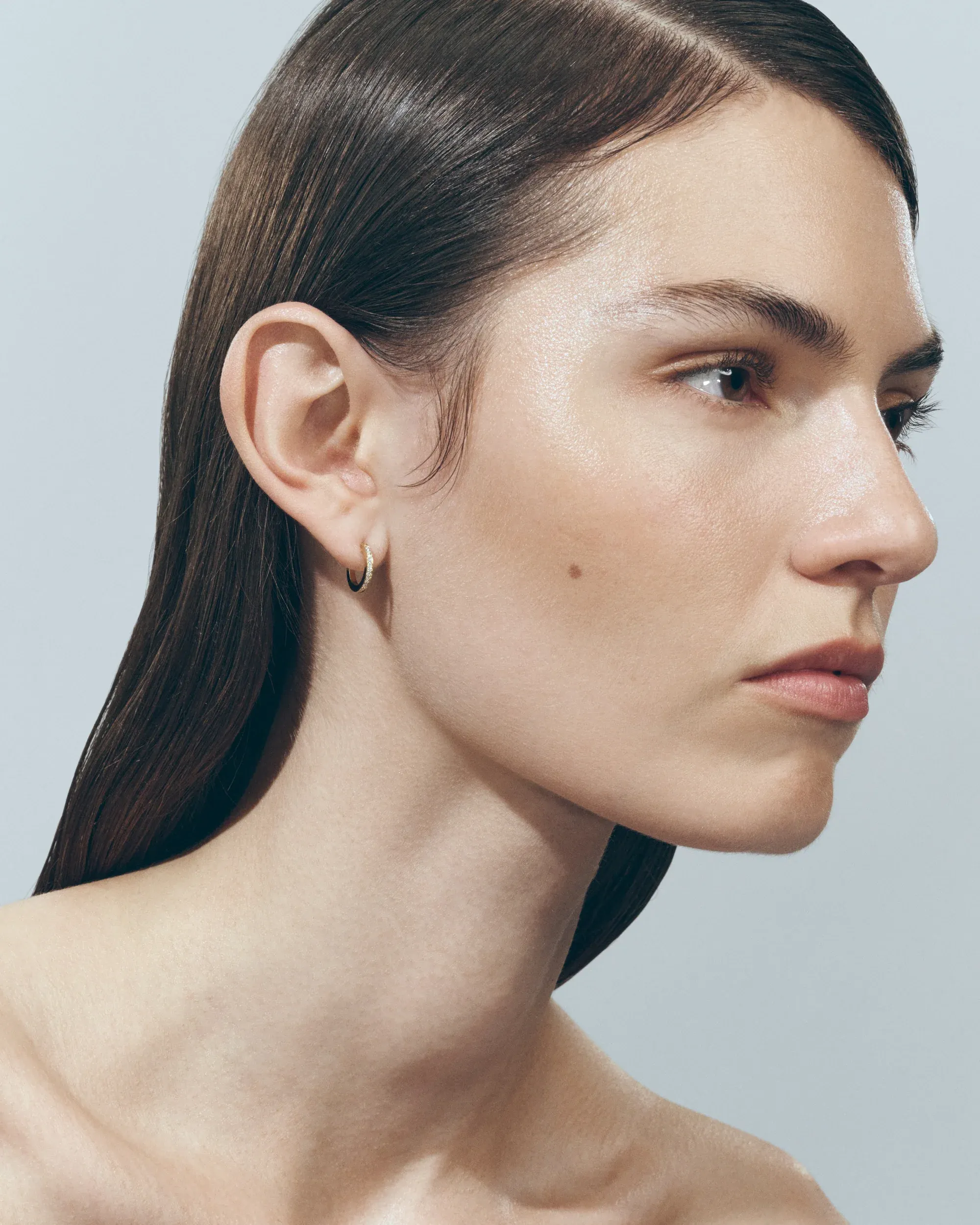 Sophie Bille Brahe Daisy Diamanter Creol EA360_DAD_WH