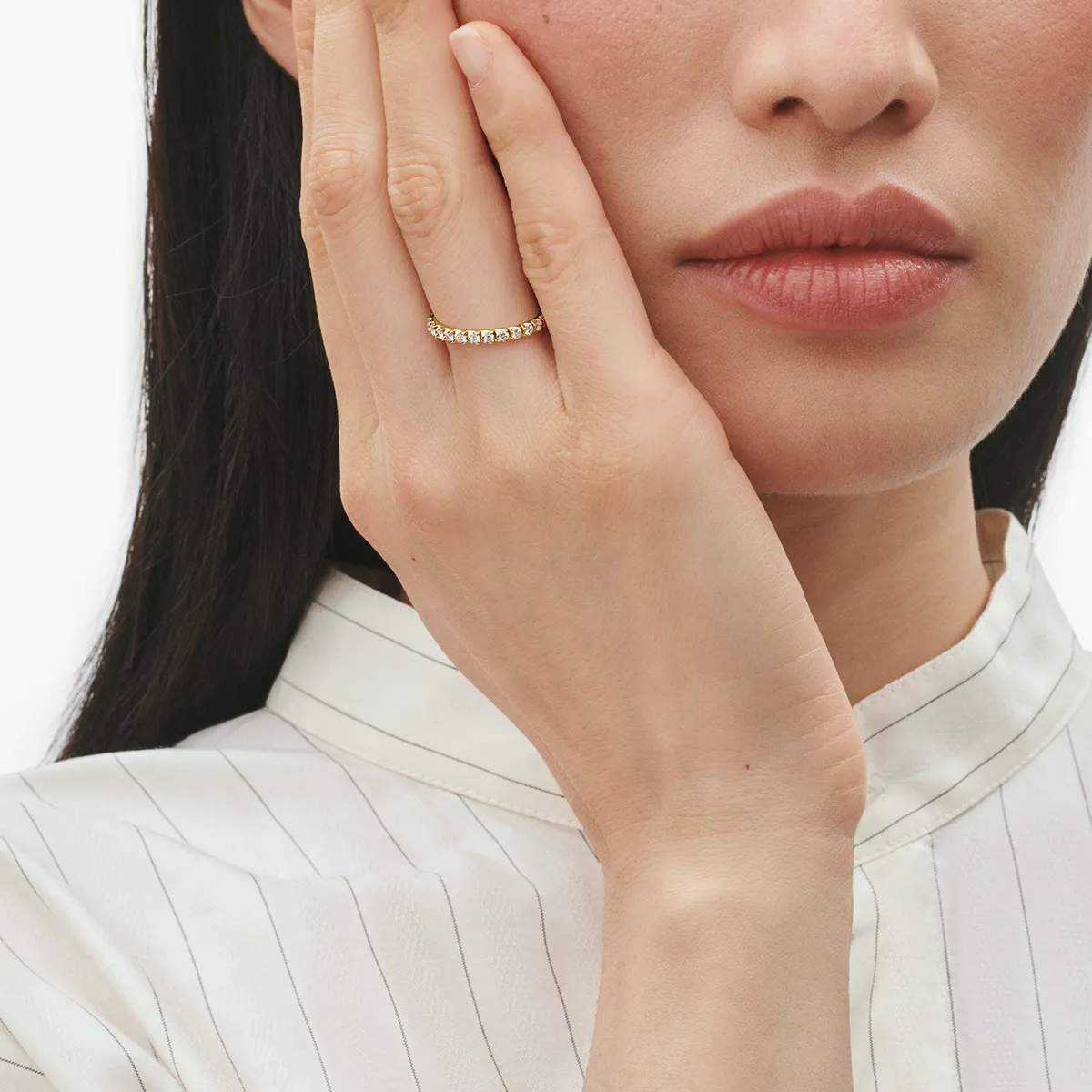 Georg Jensen Signature Diamonds Ring 20001324