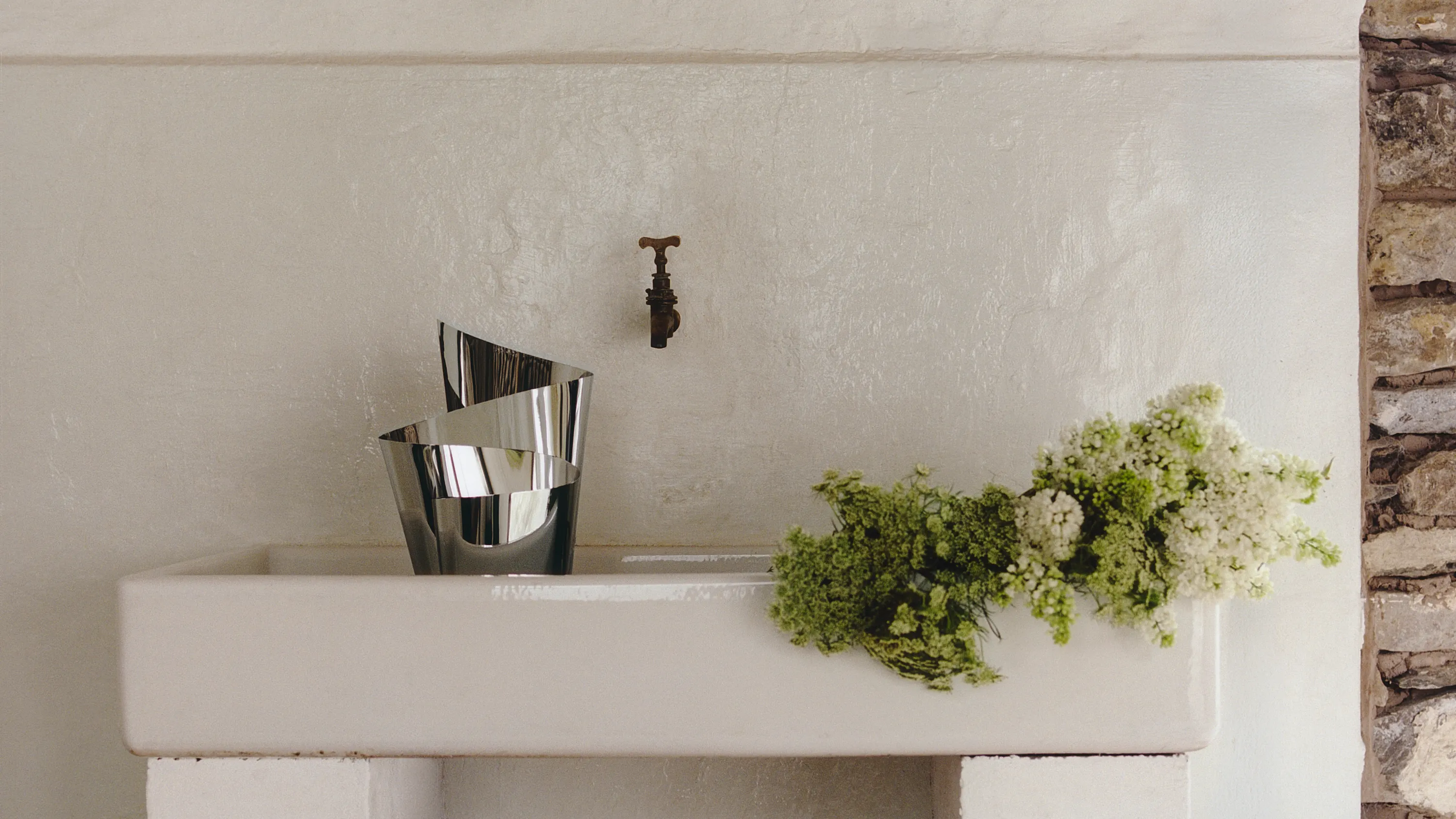 Georg Jensen Fold Høj Vase 10021121