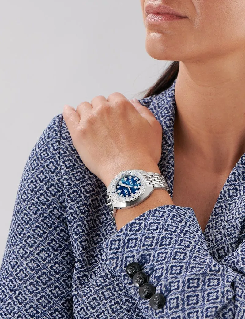 DOXA Sub 200T Diamonds Caribbean 804.10D.201.10