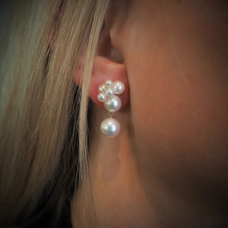 Sophie Bille Brahe Bisou Perle Ørering EA120_BIS_PE_FW