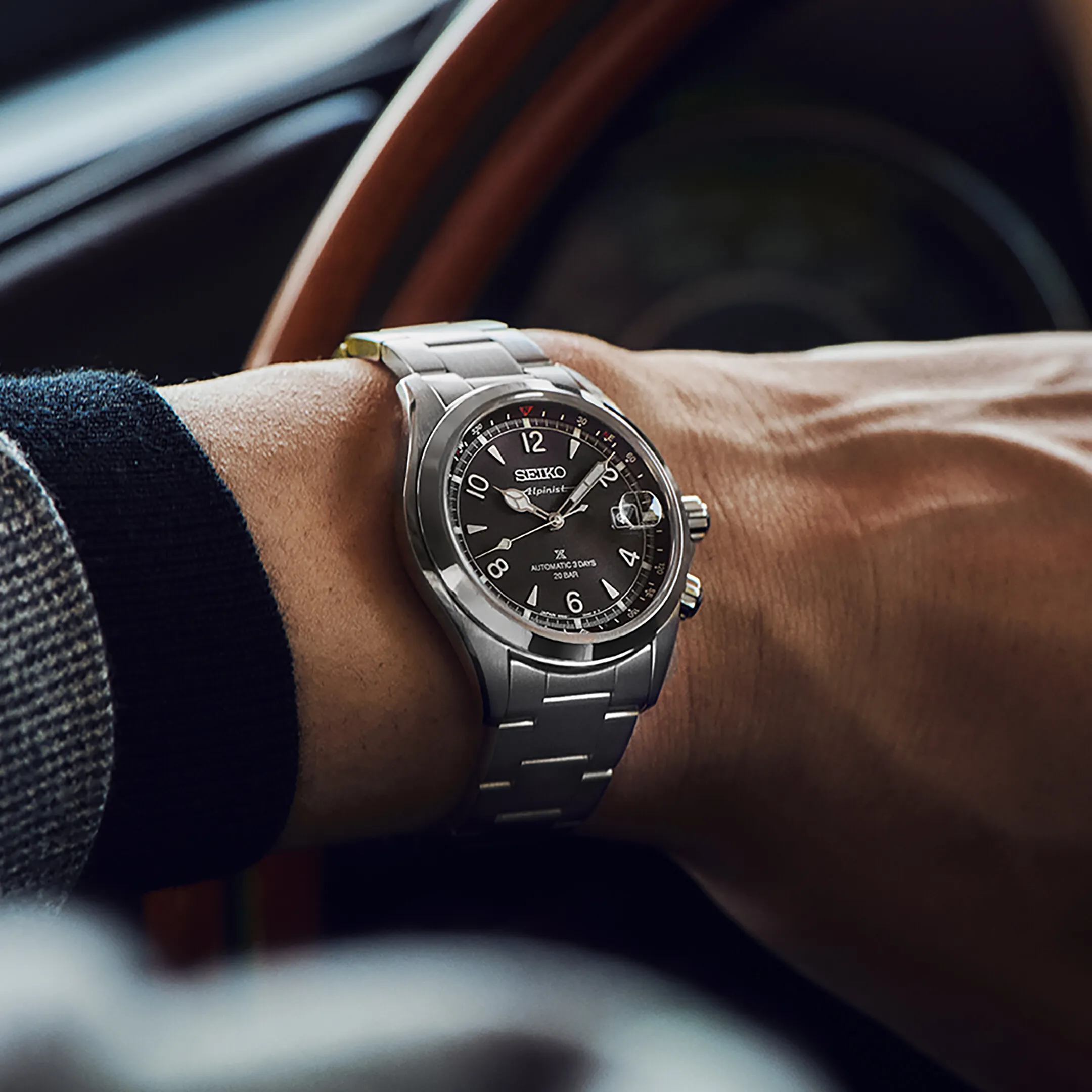 Seiko Prospex Alpinist In 'Summit Balck' SPB505J1