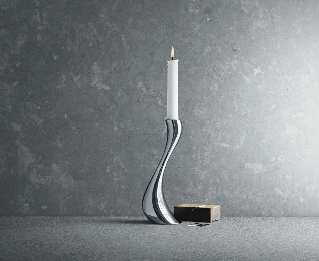 Georg Jensen Cobra Lysestage Stor 3586623