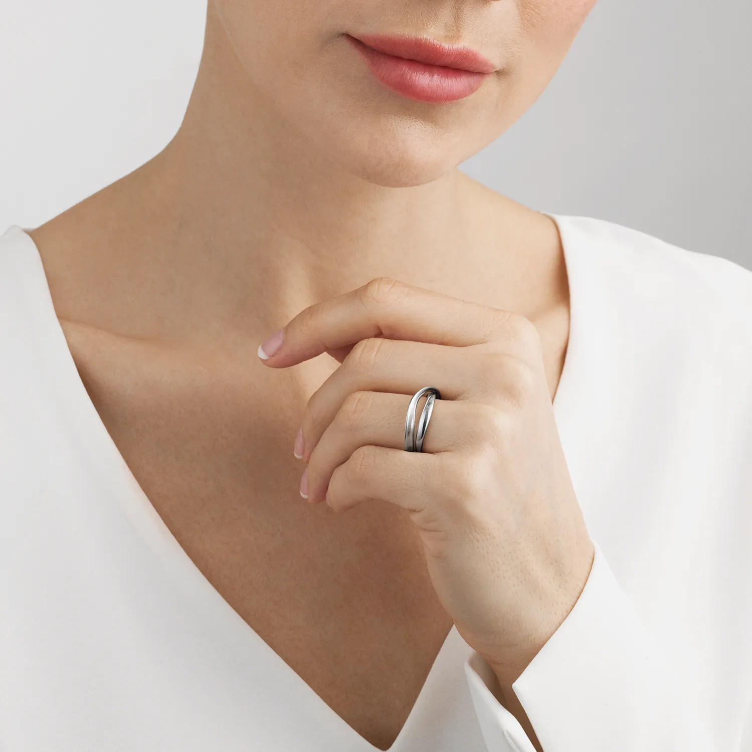 Georg Jensen Möbius Ring 20000309