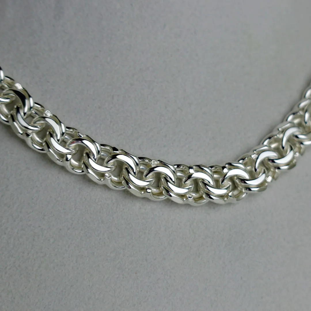 BNH Bismark Kæder sølv 10,0 mm