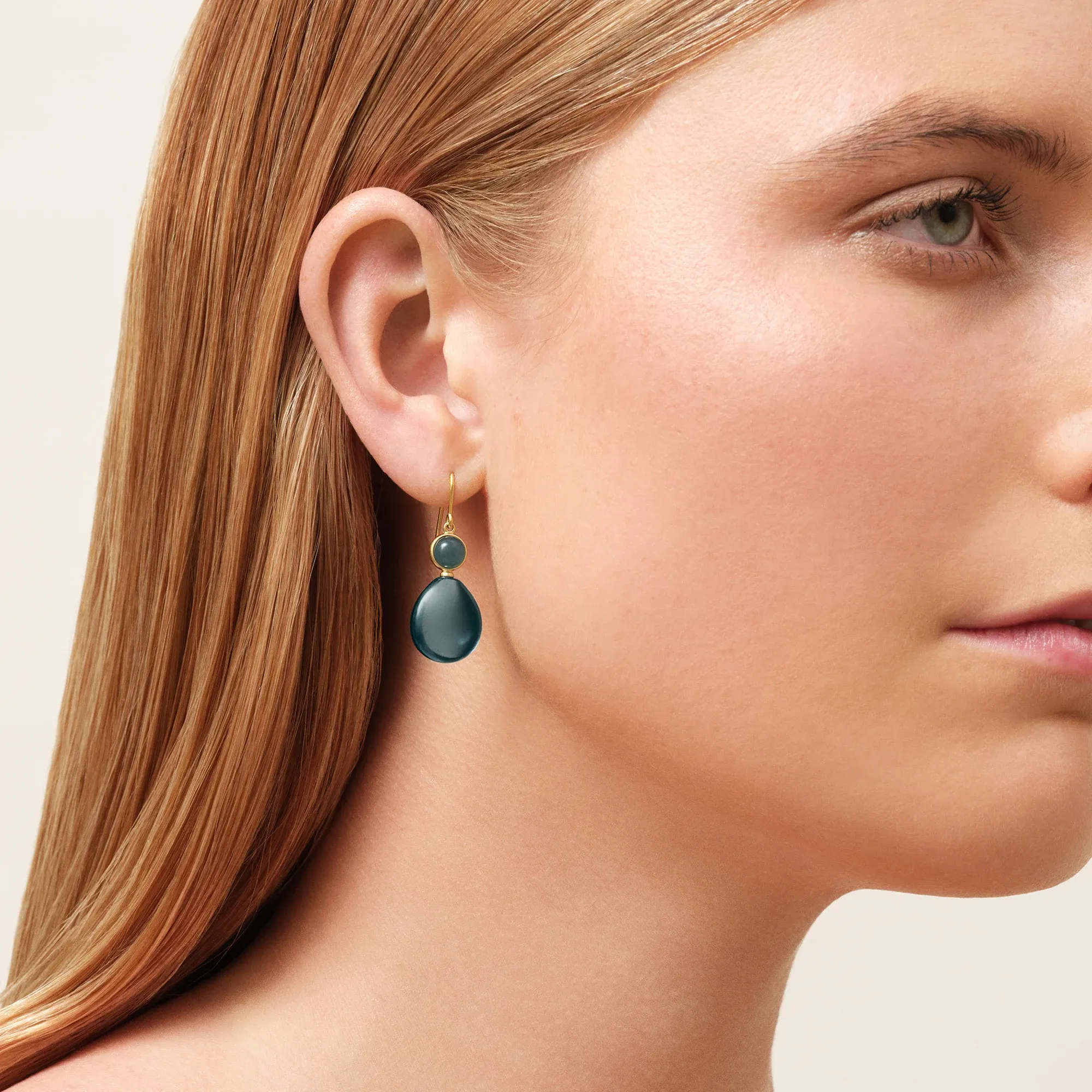 Julie Sandlau Prime Drop Ørernge Midnight og London Blue Crystal HKS842GDMDLBCR