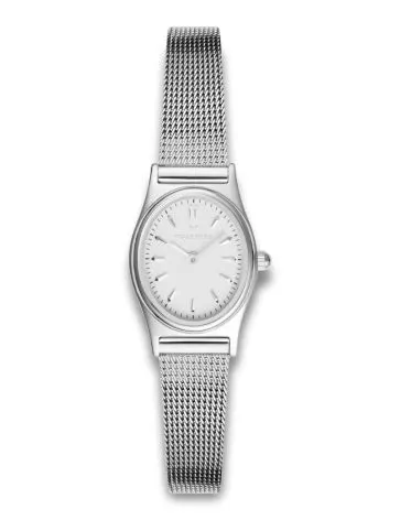 Mockberg Retro Mesh Silver Ur MB0254