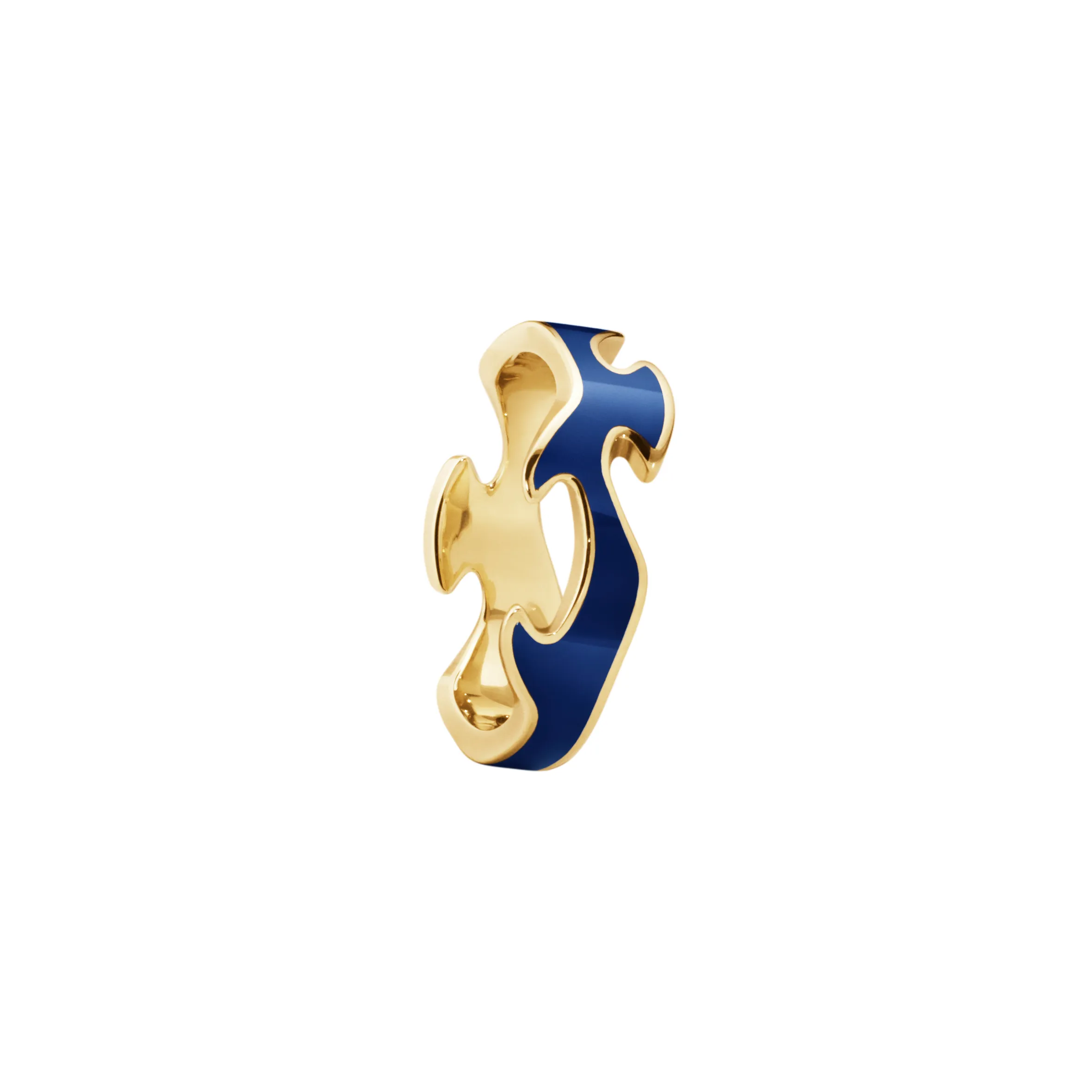 Georg Jensen Fusion Centerring Blå 20001562